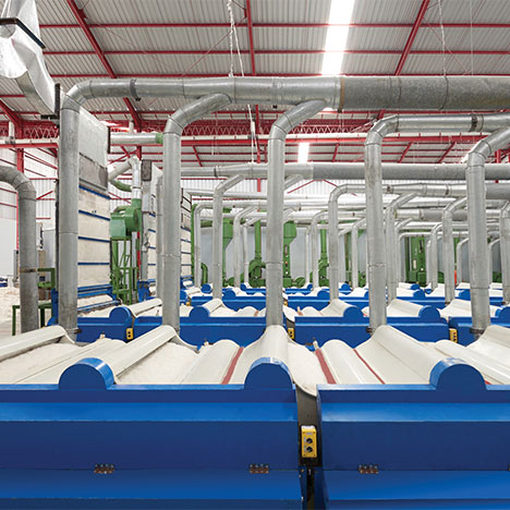 Textile recycling at Mitra Saruta